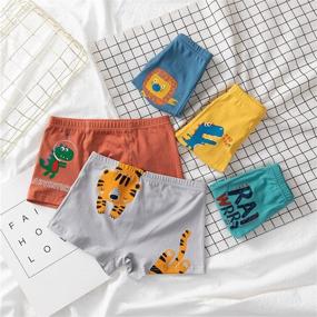 img 3 attached to FORUSKY Breathable Underwear Cartoon Toddler Boys' Clothing ~ Underwear