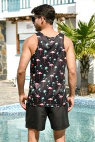 img 1 attached to Experience Unmatched Comfort And Style In Idgreatim Men'S 3D Graphic Tank Tops - Perfect For Gym And Workouts!