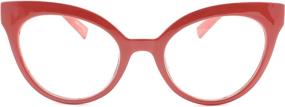 img 4 attached to Oversized Cat Eye 👓 Women's Reading Glasses by 2SeeLife