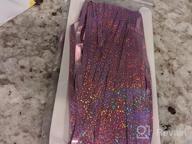 img 1 attached to 🎉 Foil Fringe Curtains Party Decorations - Melsan 3 Pack 3.2 x 8.2 ft Tinsel Curtain Party Photo Backdrop - Ideal for Birthday Party, Baby Shower, or Graduation Decorations in Eye-Catching Pinkish Purple Hue review by Jared Barit