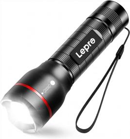 img 4 attached to Unleash The Power Of Lepro LED Flashlight LE2000: High Lumen, 5 Modes, Waterproof And More For Ultimate Camping And Emergency Experience
