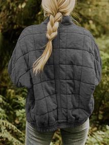 img 1 attached to Womens Lightweight Quilted Jackets Outwears Women's Clothing ~ Coats, Jackets & Vests