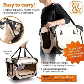 img 2 attached to PetLuv Premium Carrier Foldable Shoulder Dogs - Crates, Houses & Pens