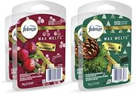 🍒 febreze wax melts air freshener, fresh-twist cranberry & fresh-cut pine, 2.75 oz. pack of 4 логотип