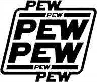 🌟веселый настенный стикер star wars pew pew pew для автомобилей, грузовиков, фургонов, стен, ноутбуков - 5,5 x 4,75 ин, черный - duc097 логотип