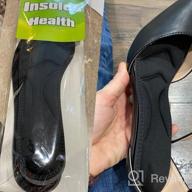 img 1 attached to Ultimate Comfort For High Heels: 2 Pairs Of Breathable, Arch-Supporting Insoles With 5D Sponge Barefoot Cushioning, Ideal For Massaging, Arch And Foot Pain Relief For Women review by Nicholas Lim
