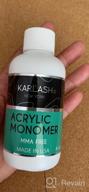 img 1 attached to Karlash Professional Acrylic Liquid 4 Oz Monomer MMA FREE For Doing Acrylic Nails, MMA Free, Ultra Shine And Strong Nail review by Juston Alonso
