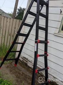 img 7 attached to 15Ft Aluminum Telescoping Extension Ladder - Multi-Position, Collapsible & 300Lb Capacity!