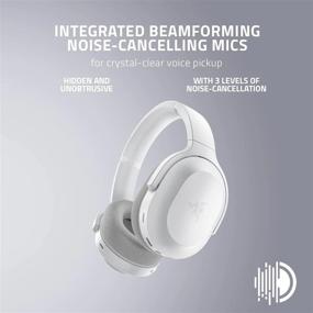 img 2 attached to Razer Barracuda Wireless Gaming & Mobile Headset (PC, Playstation, Switch, Android, IOS): 2.4GHz Wireless + Bluetooth - Integrated Noise-Cancelling Mic - 50Mm Drivers - 40 Hr Battery - Mercury White