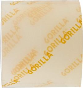 img 2 attached to Gorilla Tough & Wide Heavy Duty Double Sided Mounting Tape - 2" X 48", Clear (1 Pack)