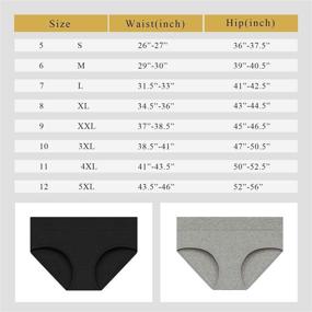 img 1 attached to UMMISS Underwear Panties Stretch Comfort Women's Clothing ~ Lingerie, Sleep & Lounge
