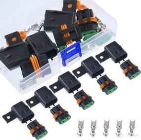 img 4 attached to 🔌 Swpeet 5Pack Waterproof ATO ATO ATC Fuse Holder Assembly: Splice Existing Wire Kit for ATO ATC Fuses - The Ultimate Solution