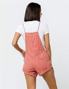 img 2 attached to Billabong Womens Pursuit Woven Overall Women's Clothing : Jumpsuits, Rompers & Overalls