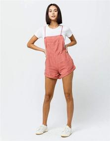 img 1 attached to Billabong Womens Pursuit Woven Overall Women's Clothing : Jumpsuits, Rompers & Overalls