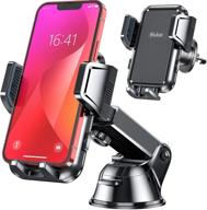 📱 blukar 2022 upgraded 3-in-1 car phone holder: stable mount for dashboard, windshield, and air vent - one button release, strong suction - compatible with 4.0 to 6.7 inch phones logo