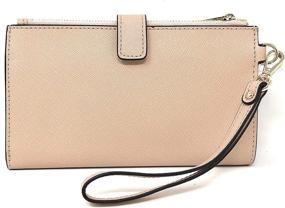 img 2 attached to Michael Kors Travel Wristlet Saffiano Women's Handbags & Wallets - Wristlets