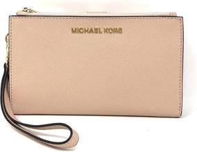 img 4 attached to Michael Kors Travel Wristlet Saffiano Women's Handbags & Wallets - Wristlets