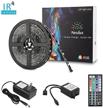 nexlux 16.4ft rgb led strip lights with 44 keys remote controller for home decoration logo