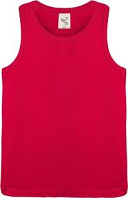 img 2 attached to Lilax Girls Racerback Tank Top Girls' Clothing ~ Tops, Tees & Blouses