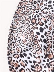 img 1 attached to SweatyRocks Womens Bathing Leopard Swimwear Women's Clothing ~ Swimsuits & Cover Ups