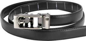 img 2 attached to Ratchet Automatic Adjustable CANDOR CLASS Women's Accessories via Belts
