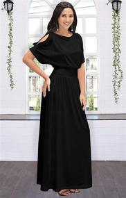 img 3 attached to KOH Elegant Cocktail Maternity Sundress Women's Clothing via Dresses