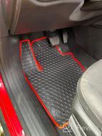 img 1 attached to Protect Your Jeep Grand Cherokee 2017-2020 With EnRand Rubber Slush Floor Mats- All Weather Front And Rear Seat Accessories Set review by Josh Thompson