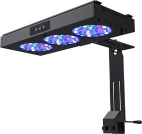 img 4 attached to 🔆 Enhanced SEO: NICREW 150W Dimmable Full Spectrum Marine LED Reef Light for Saltwater Coral Fish Tanks