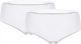 img 4 attached to Luxurious Silk Panty Briefs For Women: Stay Comfortable And Classy During Travel (2Pcs Pack)