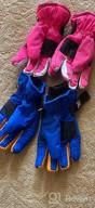 img 1 attached to ❄️ Premium Kids Ski Gloves - Stay Warm and Dry in Cold Weather! review by Alfonso Wilson