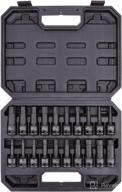 🔧 amazon basics 20-piece 1/2-inch drive impact hex set with carrying case логотип