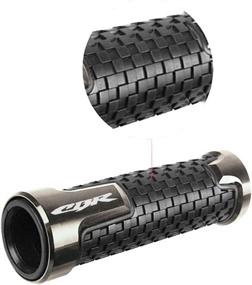 img 2 attached to 🏍️ Enhance Your Riding Experience with Titanium Motorcycle Non-Slip Handlebar Grips for CBR60F CBR125R 150R 250R CBR400 NC23 NC29 CBR600