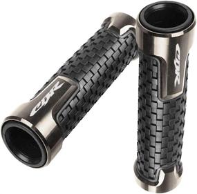 img 3 attached to 🏍️ Enhance Your Riding Experience with Titanium Motorcycle Non-Slip Handlebar Grips for CBR60F CBR125R 150R 250R CBR400 NC23 NC29 CBR600