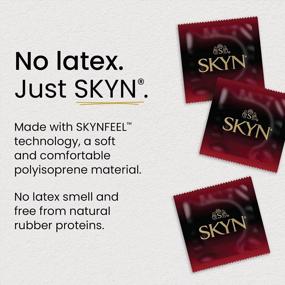 img 1 attached to Enhanced Sensation And Protection: SKYNFEEL Extra Studded Condoms - Non-Latex, Ultra Thin, Natural Feel (22 Count Box)