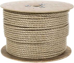 img 2 attached to Strong and Durable 3/8 Inch x 250 Feet 3 Strand Twisted ProManila Polypropylene Rope for Various Uses