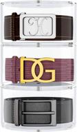 niubee belt organizer, acrylic 3 layers belt case storage holder and display for accessories like jewelry,watch,bracelets logo