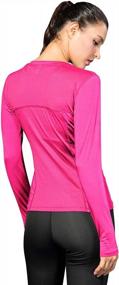 img 2 attached to WANAYOU Women'S Long Sleeve Compression Shirts - 3 Pack For Yoga, Athletic Activities, And Running