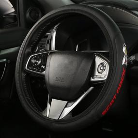 img 2 attached to Genuine Leather Steering Compatible Challenger Interior Accessories best in Steering Wheels & Accessories