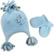 warm and cute: keep your baby cozy with keepersheep winter earflap cap logo