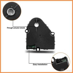 img 1 attached to Premium HVAC Heater Blend Door Actuator Replacement for Buick Enclave, GMC Acadia, Traverse, Saturn Outlook (2007-2012) - High-Quality Replacement Part