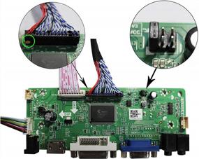 img 3 attached to 🖥️ HDMI LCDBOARD Controller - M NT68676, M170ETN01-1, M170ETN01-3, M190ETN01-0, HD