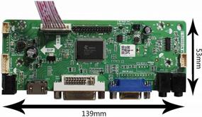 img 2 attached to 🖥️ HDMI LCDBOARD Controller - M NT68676, M170ETN01-1, M170ETN01-3, M190ETN01-0, HD