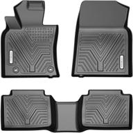 🔘 yitamotor floor mats for 2018-2022 toyota camry - custom fit, all-weather protection (black) логотип