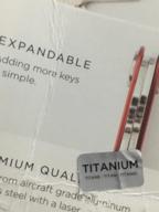 img 1 attached to Ultimate Titanium KeySmart: A Must-Have Organizer for Men's Accessories review by Marty Wainwright