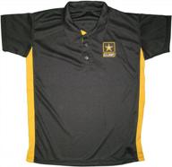 jwm men's performance polo shirt us army logo