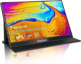img 4 attached to Portable Monitor Fancyear Full Function External High Dynamic Range, S1 Series, HDMI, HD, IPS