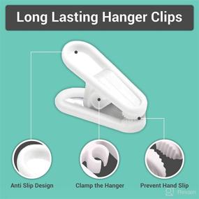 img 3 attached to 📌 24 Count Multi-Purpose Hanger Clips by 1InTheHome