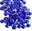 ss20 4.6-4.8mm beadsland hotfix flatback crystal rhinestones, 1440pcs diy decorations for crafts clothes - sapphire logo