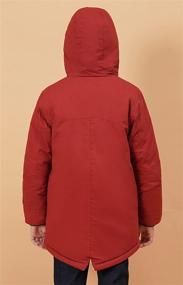 img 3 attached to Maoo Garden Winter Thicken Quailted Boys' Clothing ~ Jackets & Coats