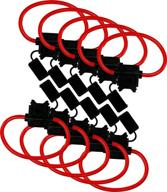 epauto 12v-dc atc/ato 12 awg in-line fuse holder - 10 pack (30a) logo